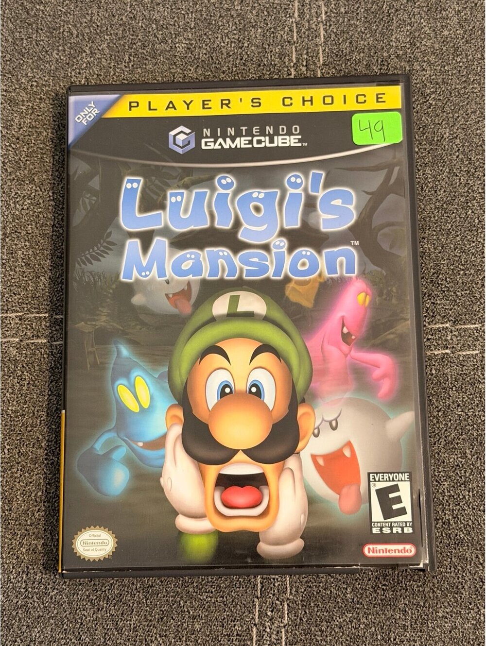 Luigi’s Mansion for Nintendo GameCube